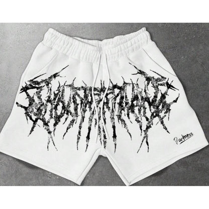 Street Hip-Hop Printed Shorts