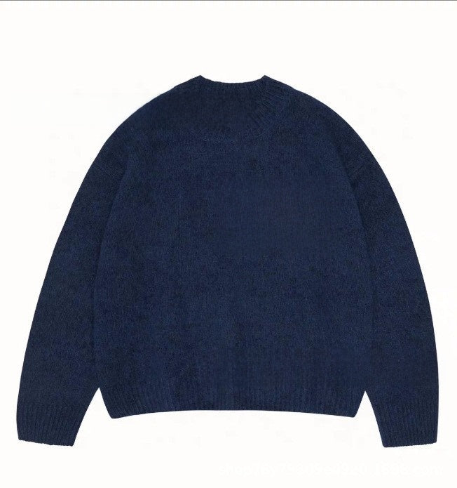 Street Style Jacquard Knit Sweater