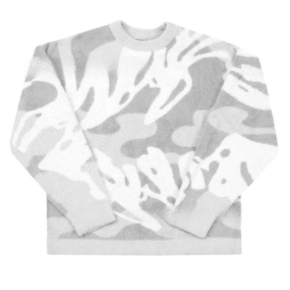 Street Style Jacquard Knit Sweater
