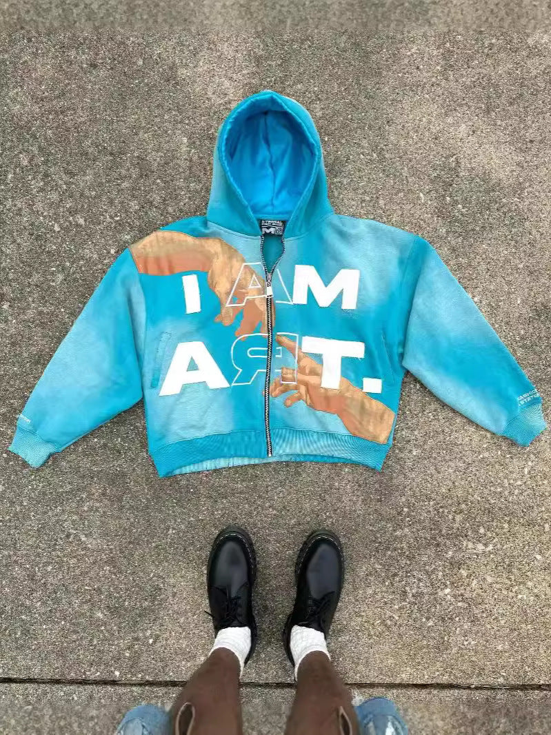 Streetwear 3D Print Loose Fit Hoodie