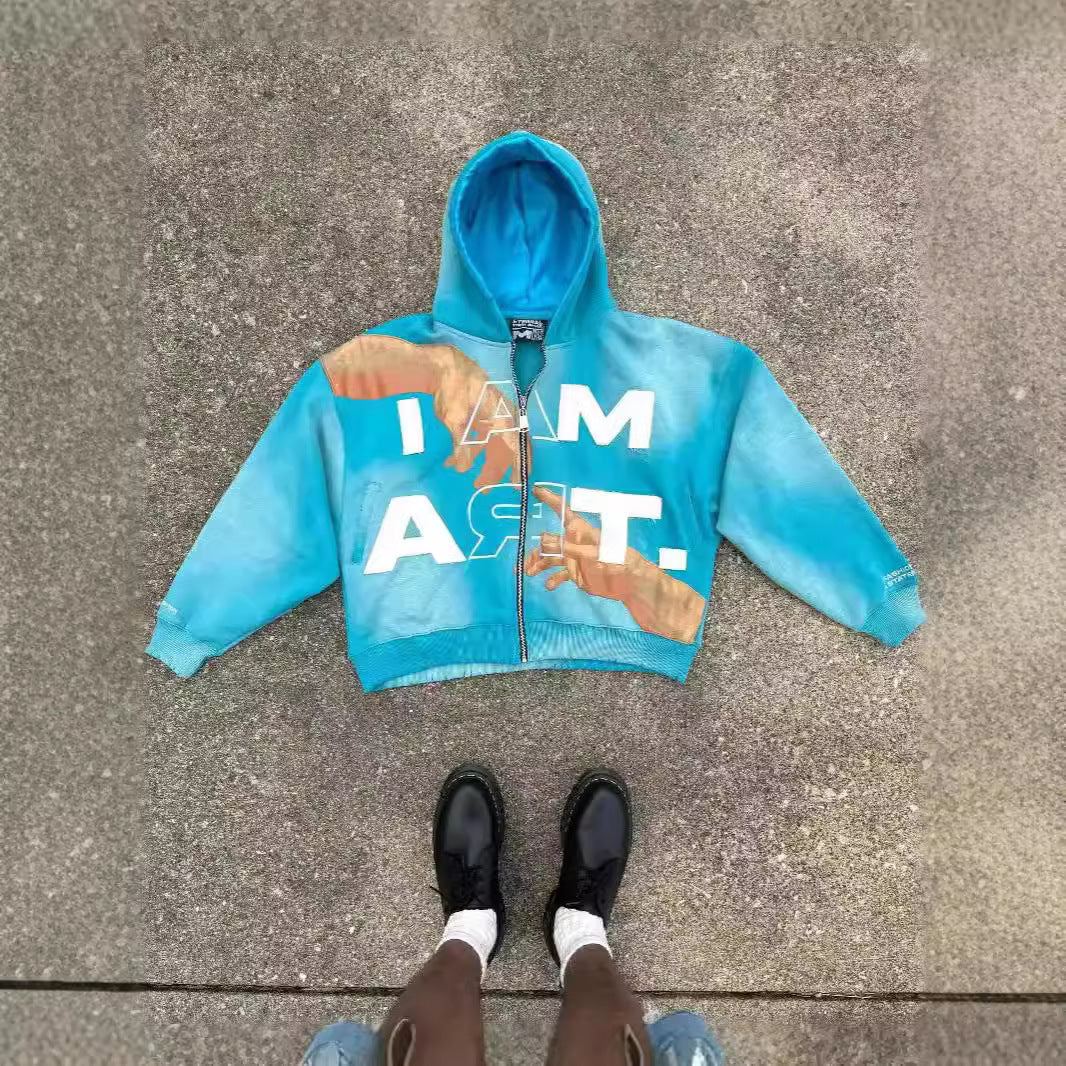Streetwear 3D Print Loose Fit Hoodie