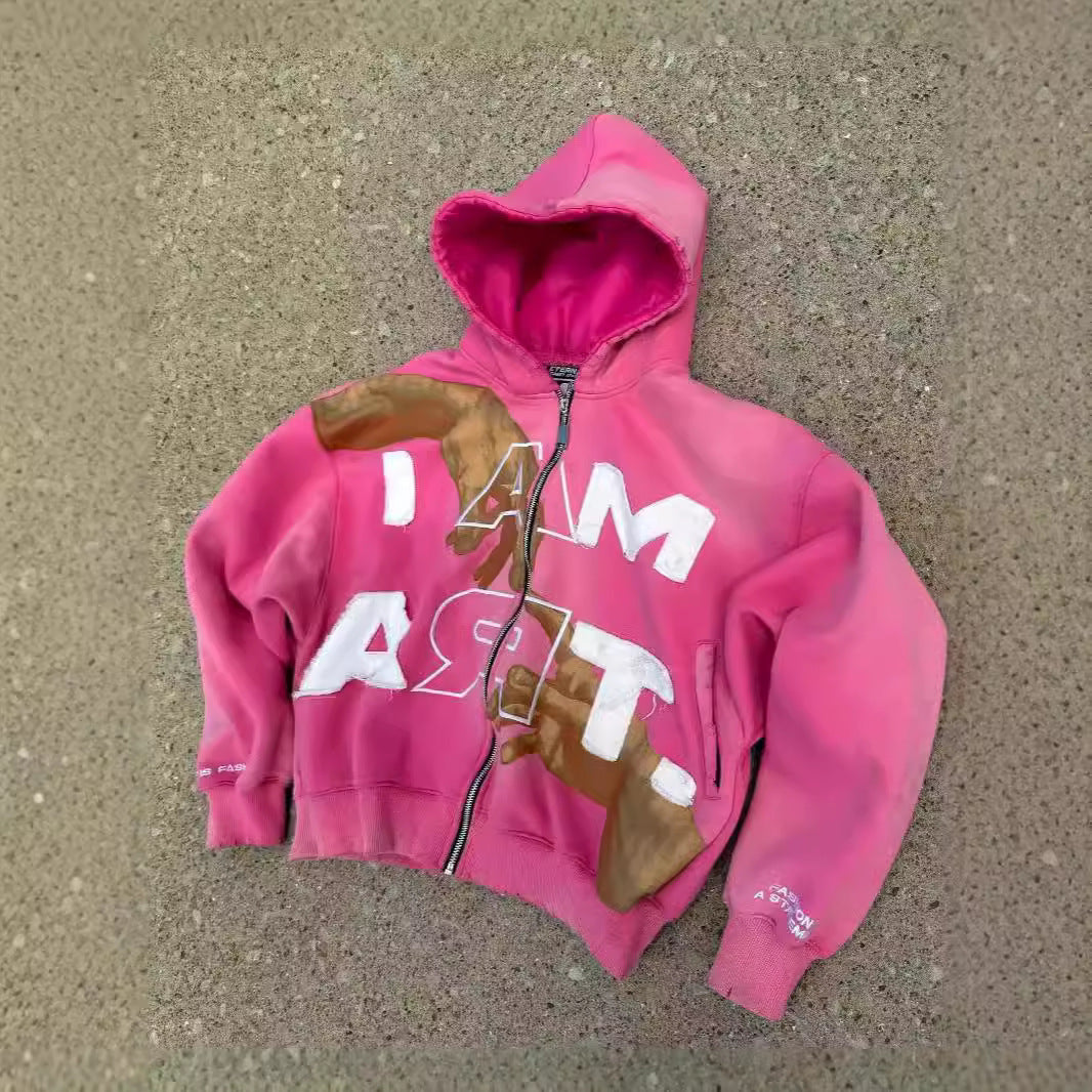 Streetwear 3D Print Loose Fit Hoodie