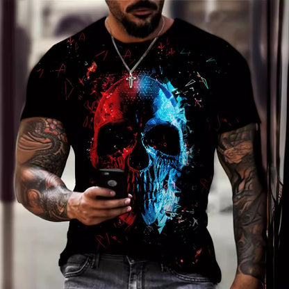 Streetwear personalized crewneck T-shirt