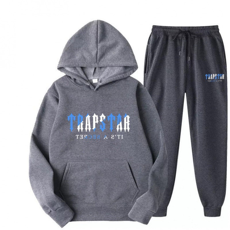 Streetwear printed men's sportswear hoodie