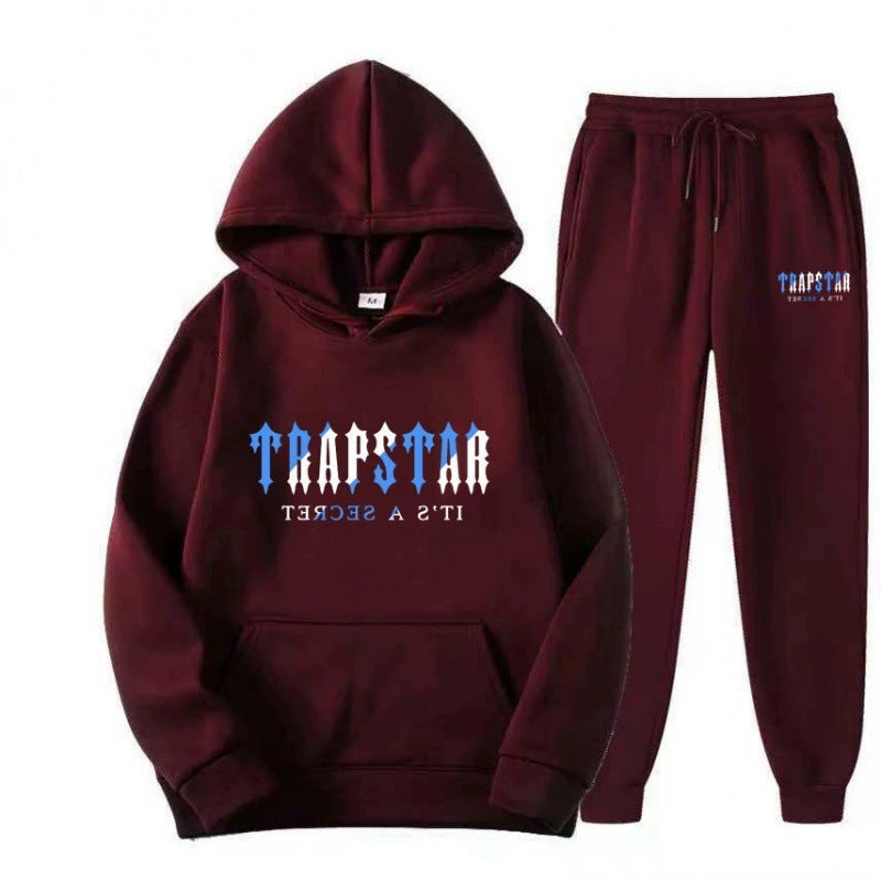 Streetwear printed men's sportswear hoodie