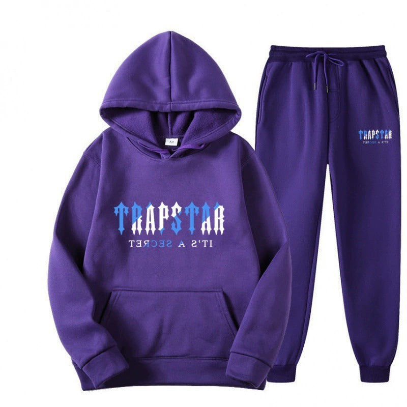 Streetwear printed men's sportswear hoodie