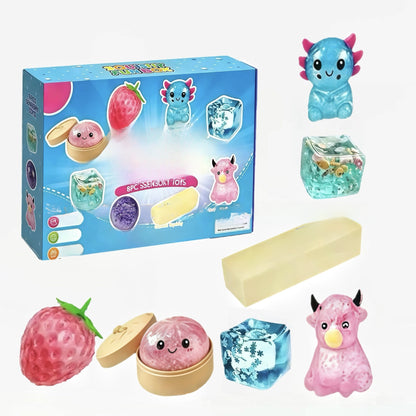 Stress-relief squeeze toy