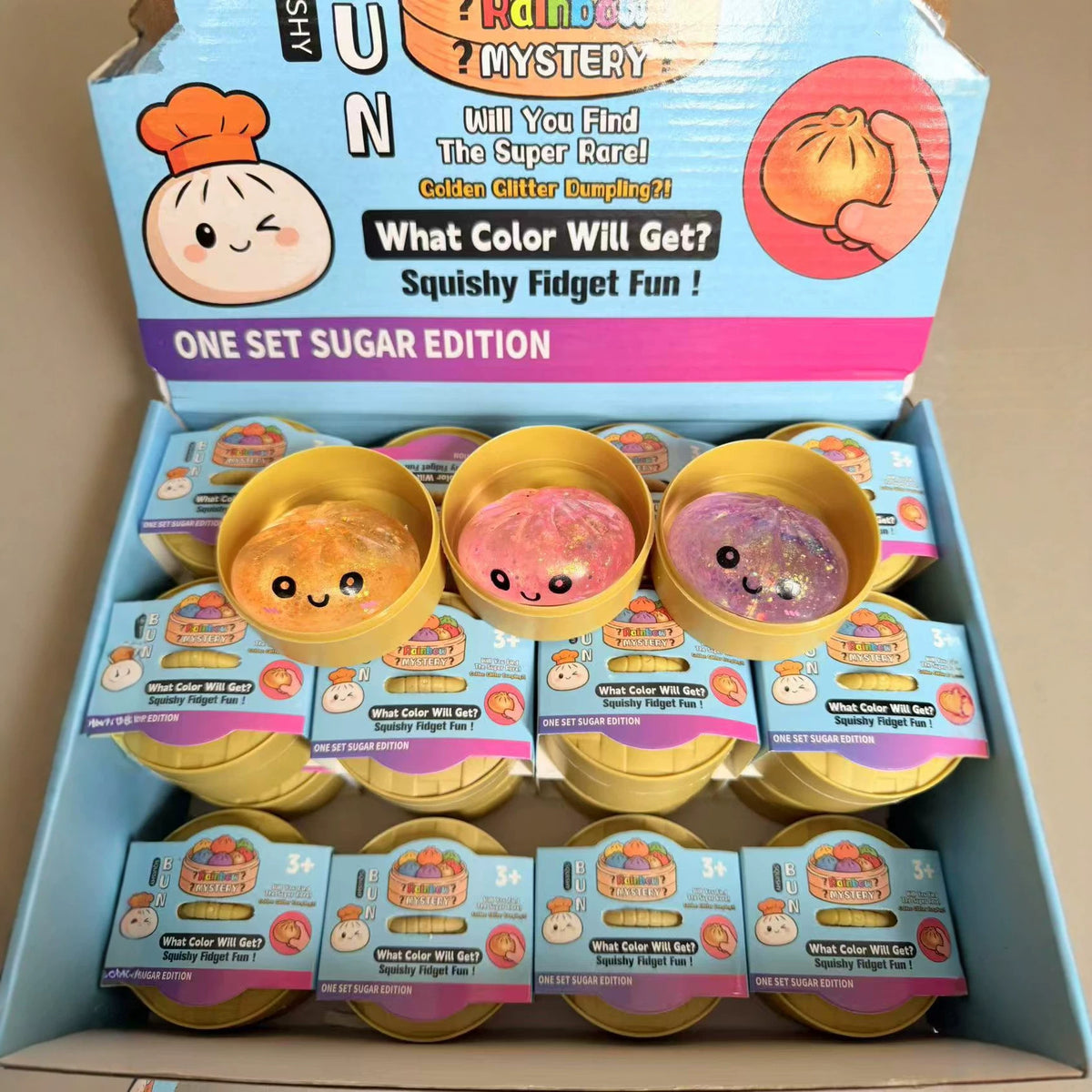 Stress-relief squish toy