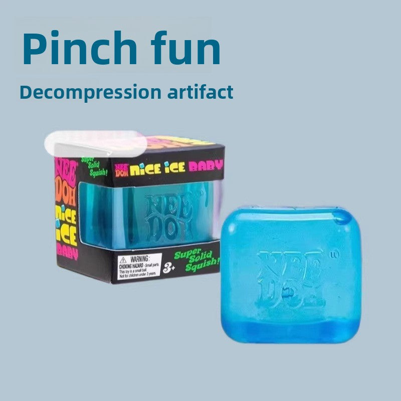 Stress Relief Squishy Ice Cube Sensory Toy