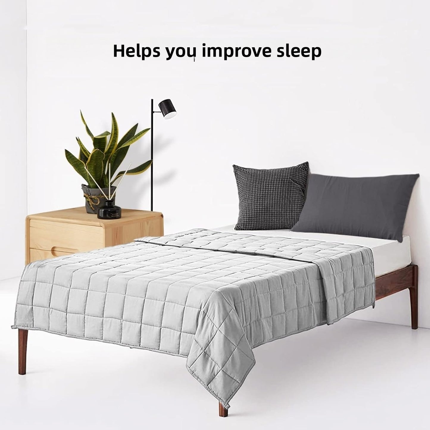 Stress-relieving and sleep-improving gravity blanket