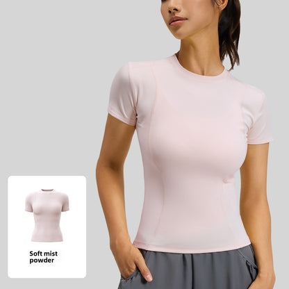 Stretch Fitness T-Shirt Women Sports Top