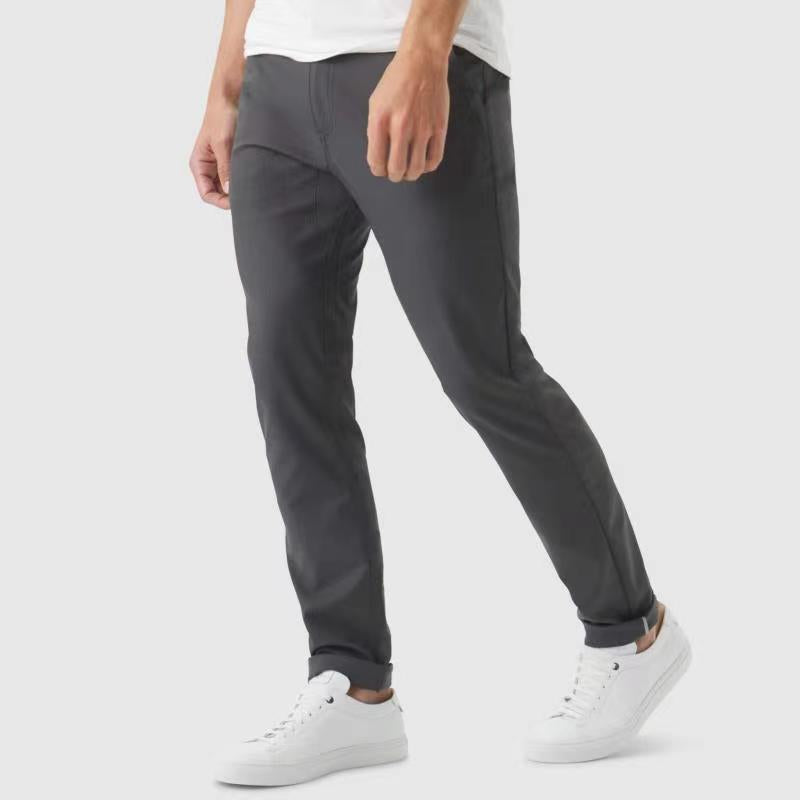 Stretch Ice Silk Casual Pants