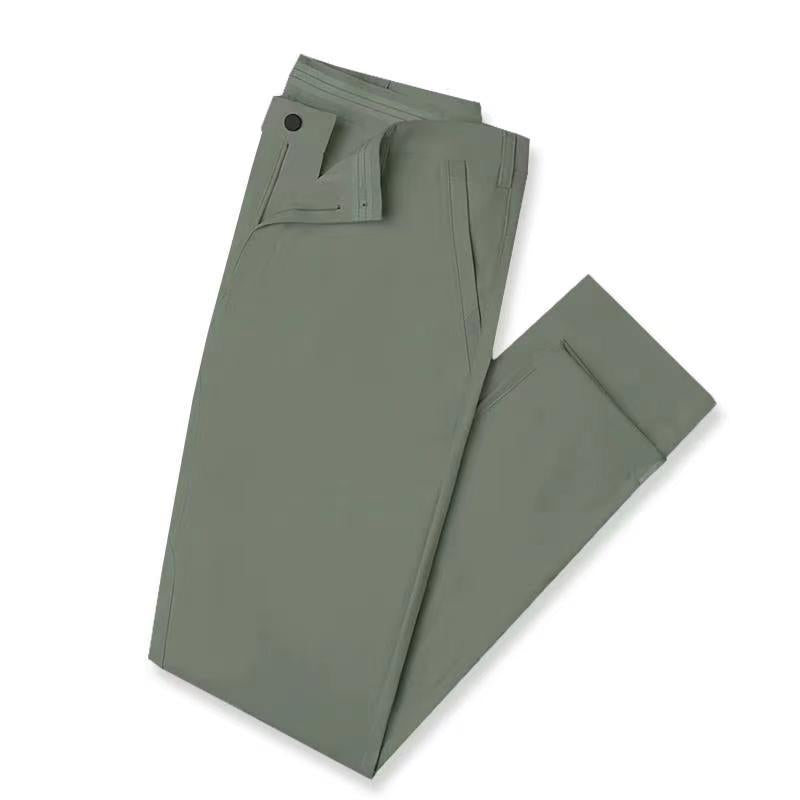 Stretch Ice Silk Casual Pants