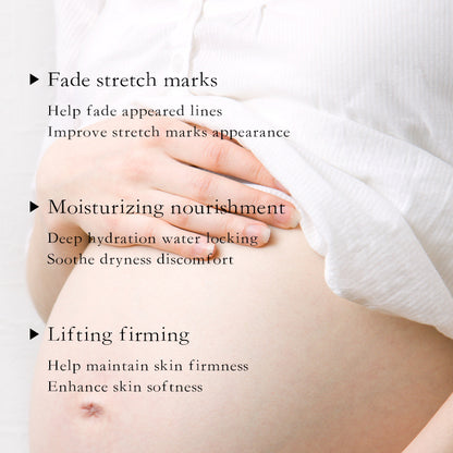 Stretch Mark Care Kit with Moisturizing Cream and Oil