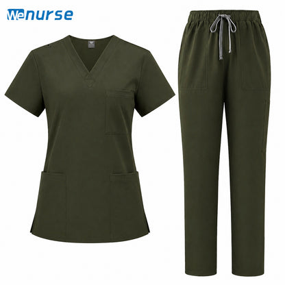 Stretch Medical Scrub Set