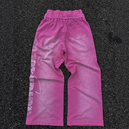Stretch-Rope Sweat Pants
