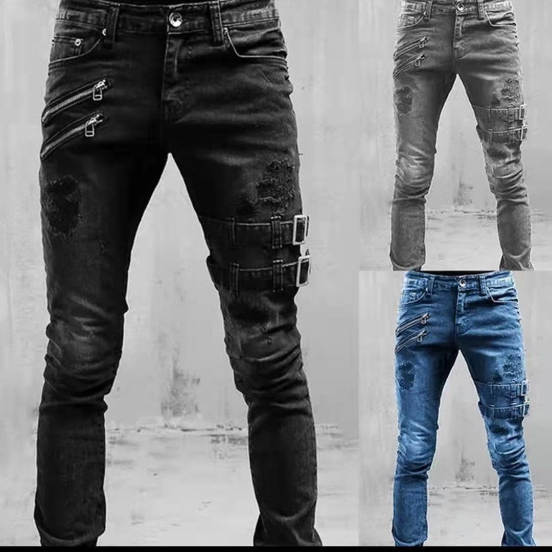 Stretch Skinny Jeans for Men