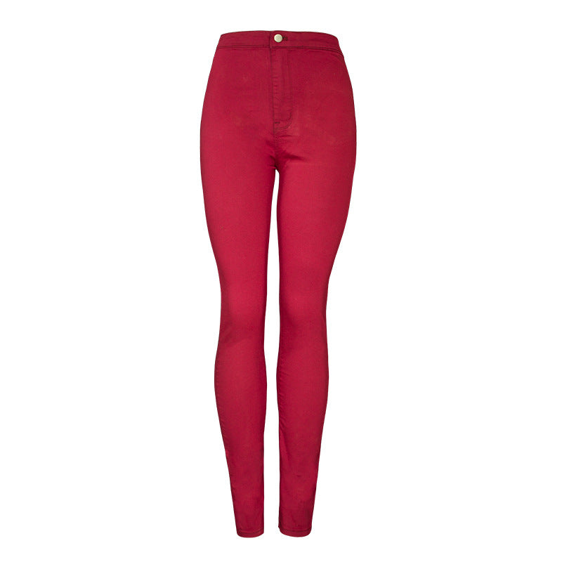 Stretch Slim Fit Cotton Women's Pants