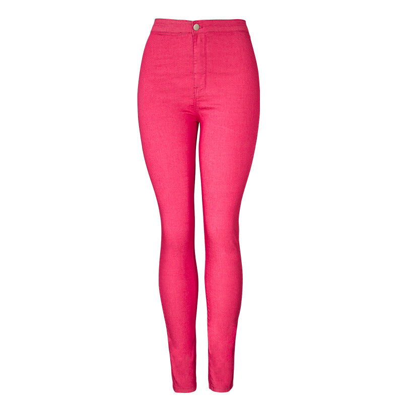 Stretch Slim Fit Cotton Women's Pants