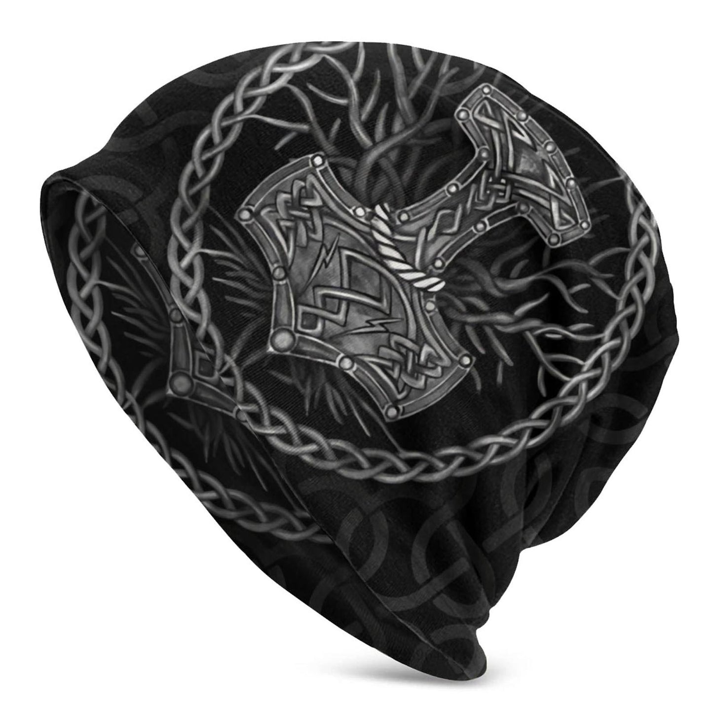 Stretch Viking Knitted Hat