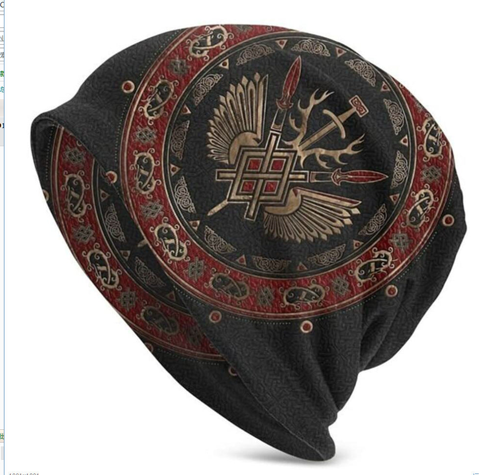 Stretch Viking Knitted Hat