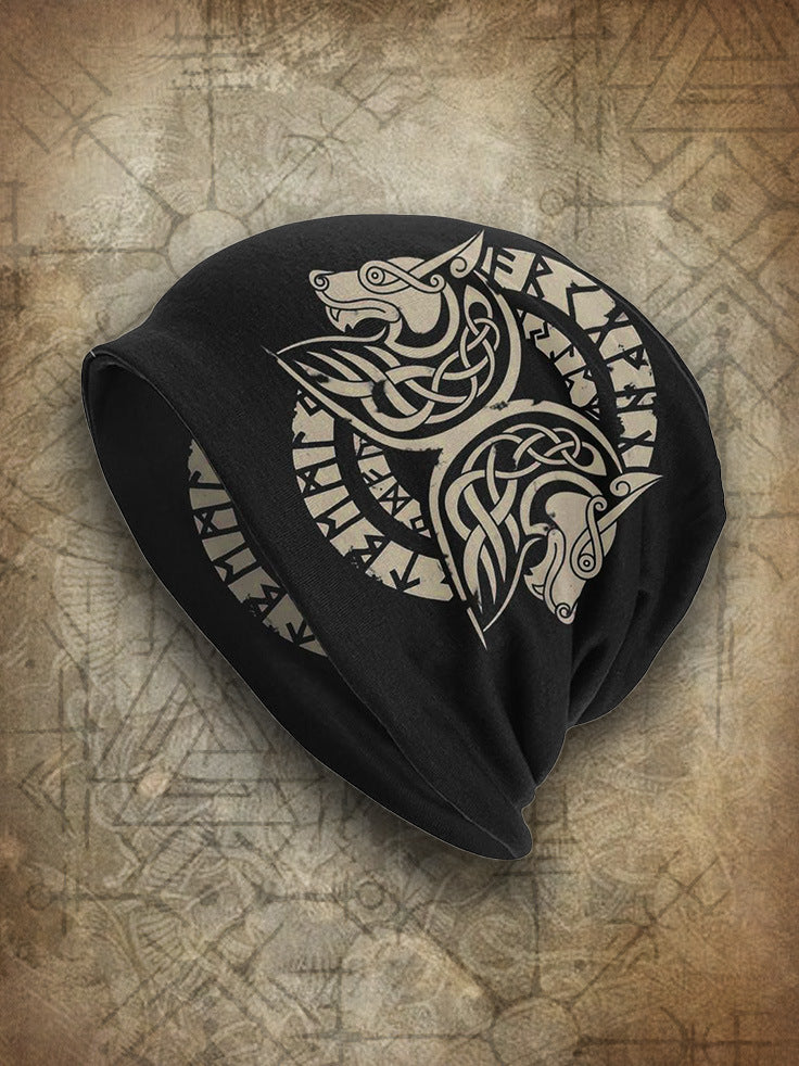 Stretch Viking Knitted Hat