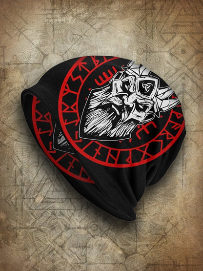 Stretch Viking Knitted Hat