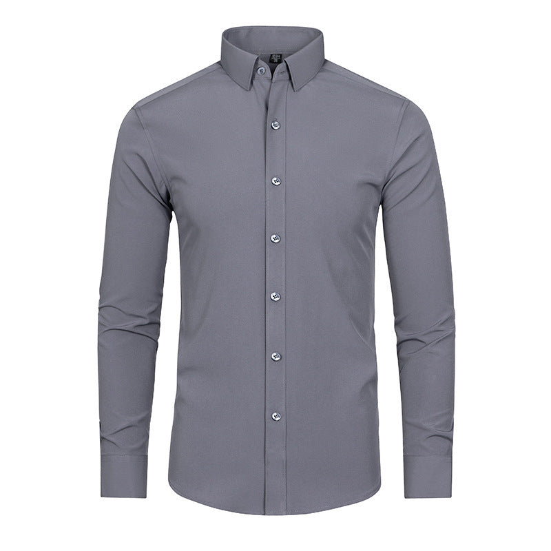 Stretchable long-sleeved shirt