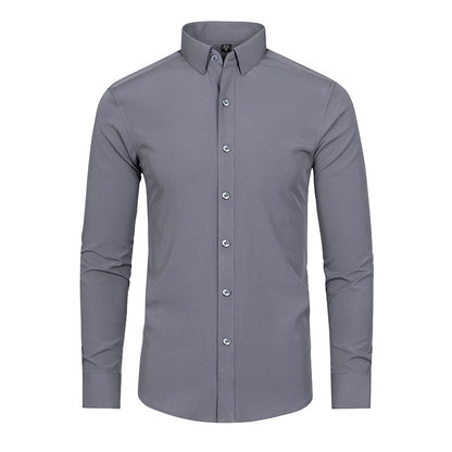 Stretchable long-sleeved shirt