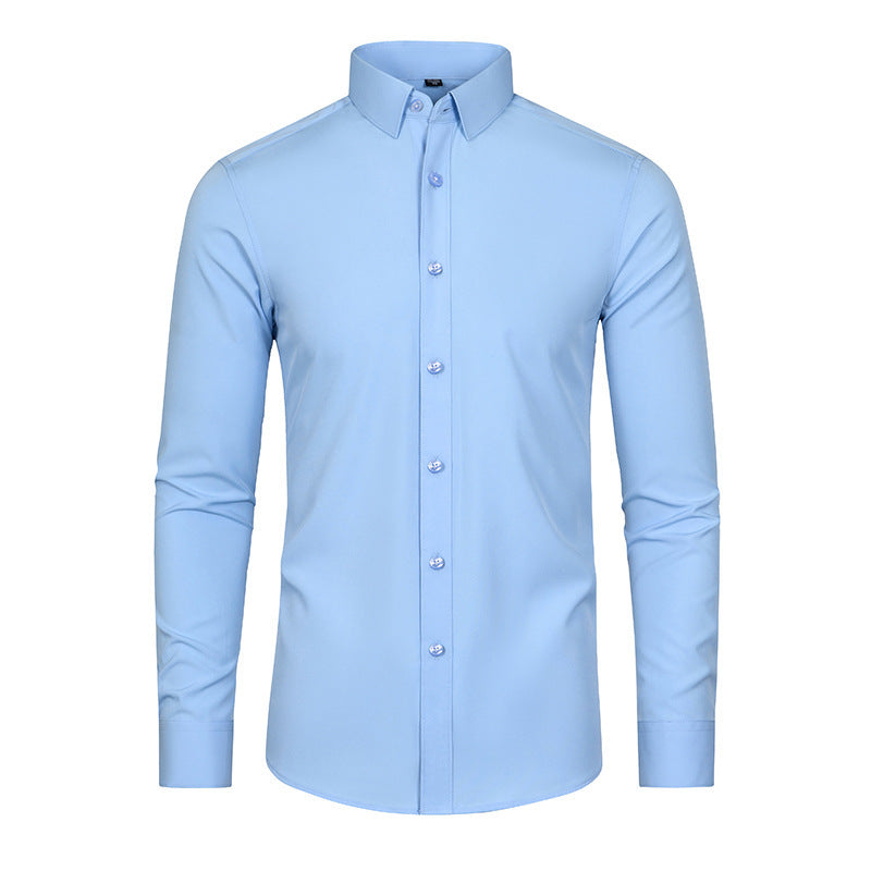 Stretchable long-sleeved shirt