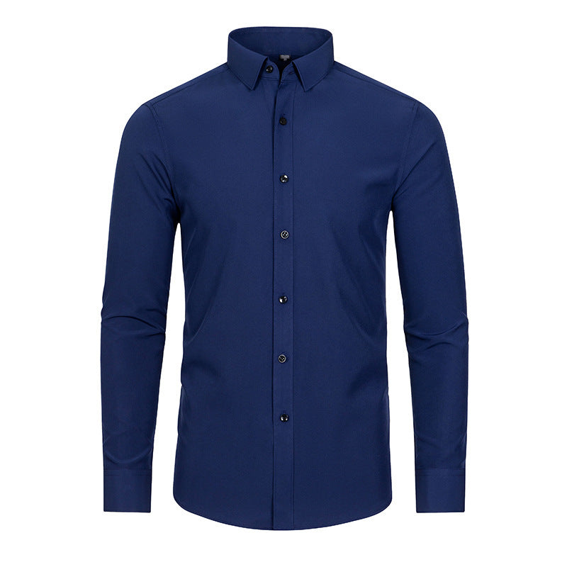 Stretchable long-sleeved shirt