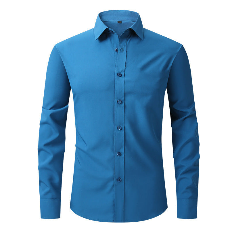 Stretchable long-sleeved shirt