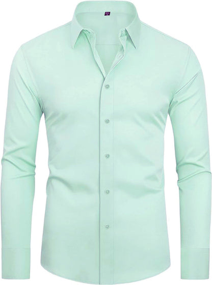 Stretchable long-sleeved shirt