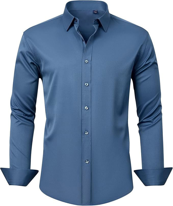 Stretchable long-sleeved shirt