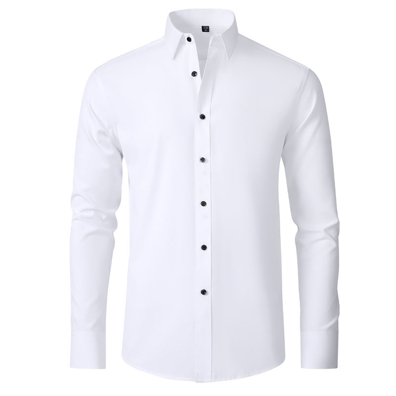 Stretchable long-sleeved shirt