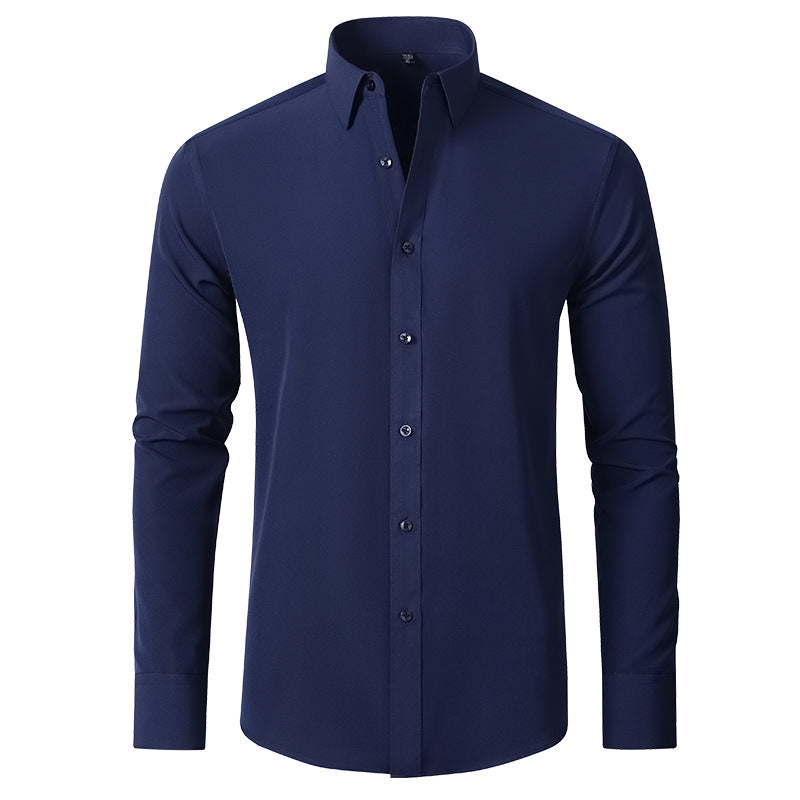 Stretchable long-sleeved shirt