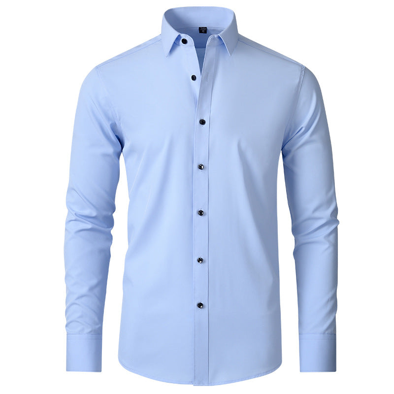 Stretchable long-sleeved shirt