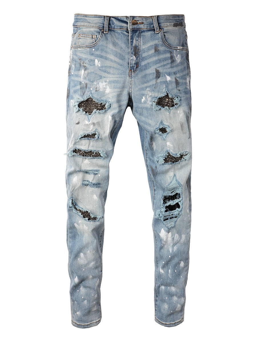 Stretchy slim-fit skinny jeans