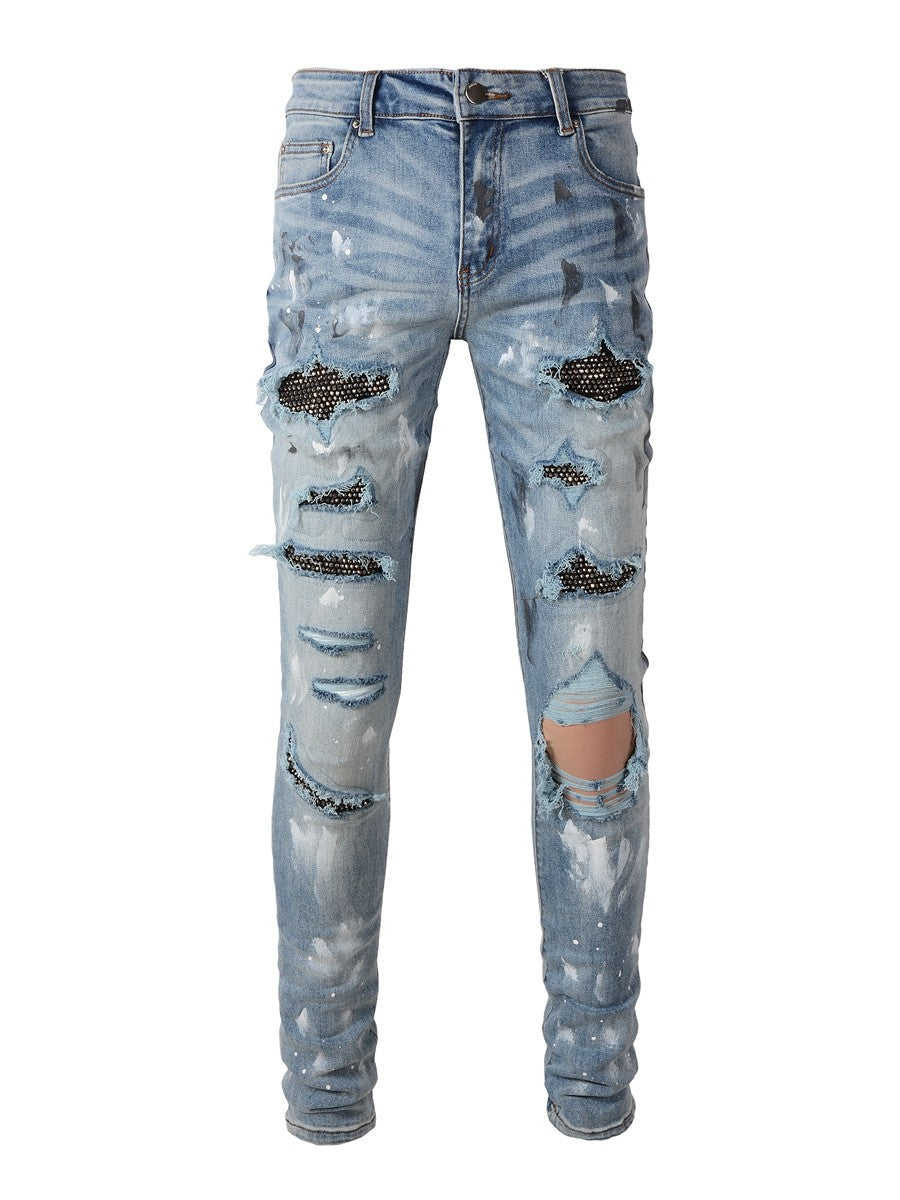 Stretchy slim-fit skinny jeans