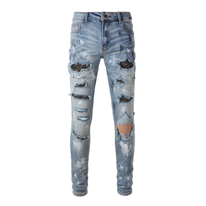 Stretchy slim-fit skinny jeans