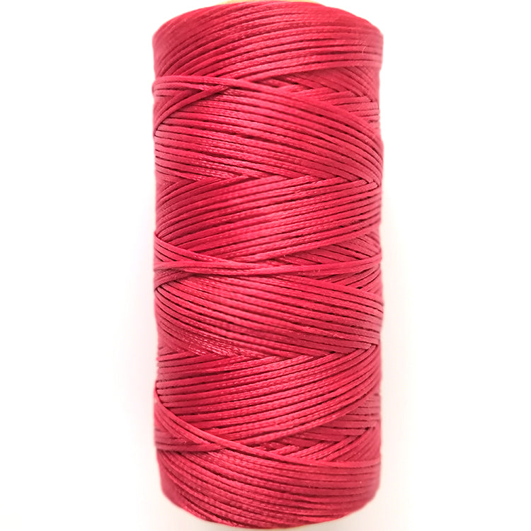 String weaving and sewing with wax thread