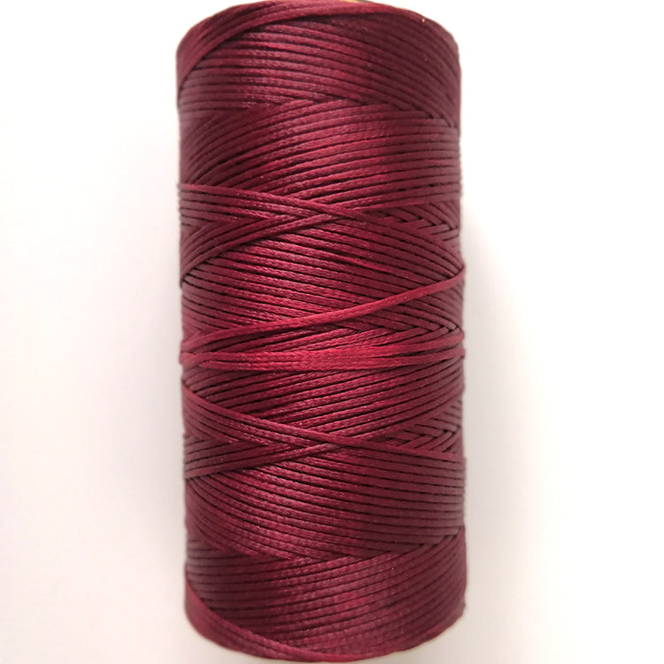 String weaving and sewing with wax thread