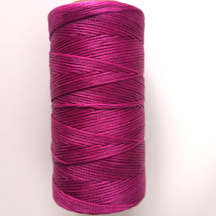String weaving and sewing with wax thread