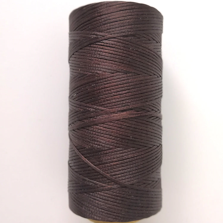 String weaving and sewing with wax thread