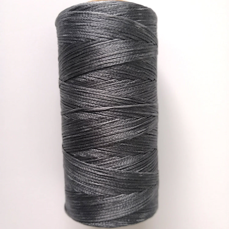 String weaving and sewing with wax thread