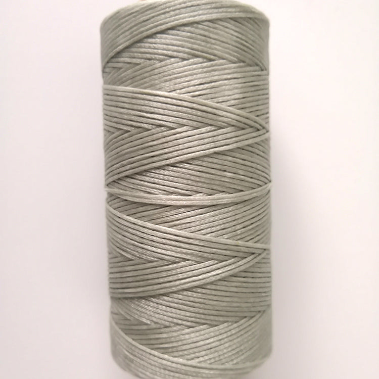 String weaving and sewing with wax thread