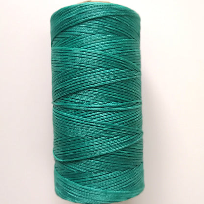 String weaving and sewing with wax thread