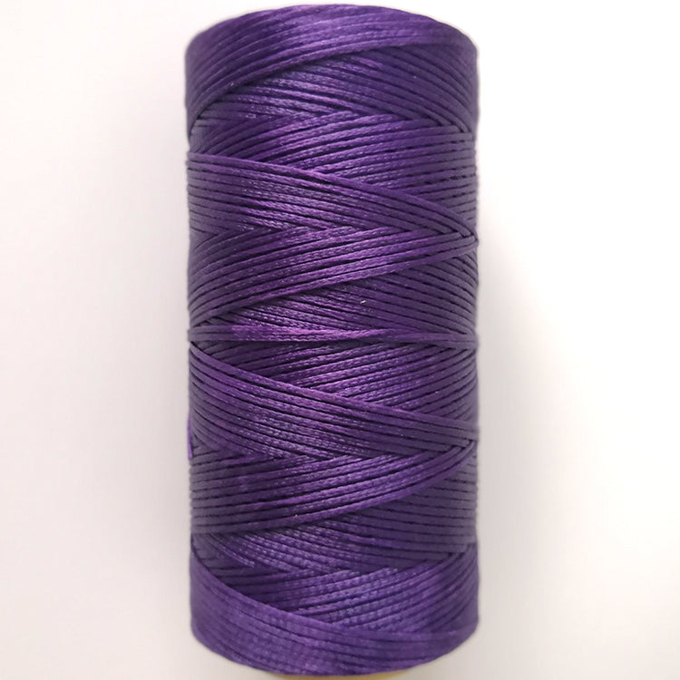 String weaving and sewing with wax thread