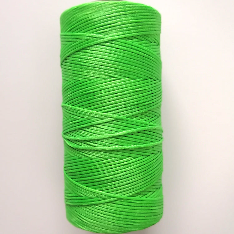 String weaving and sewing with wax thread