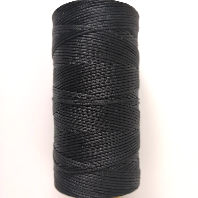 String weaving and sewing with wax thread